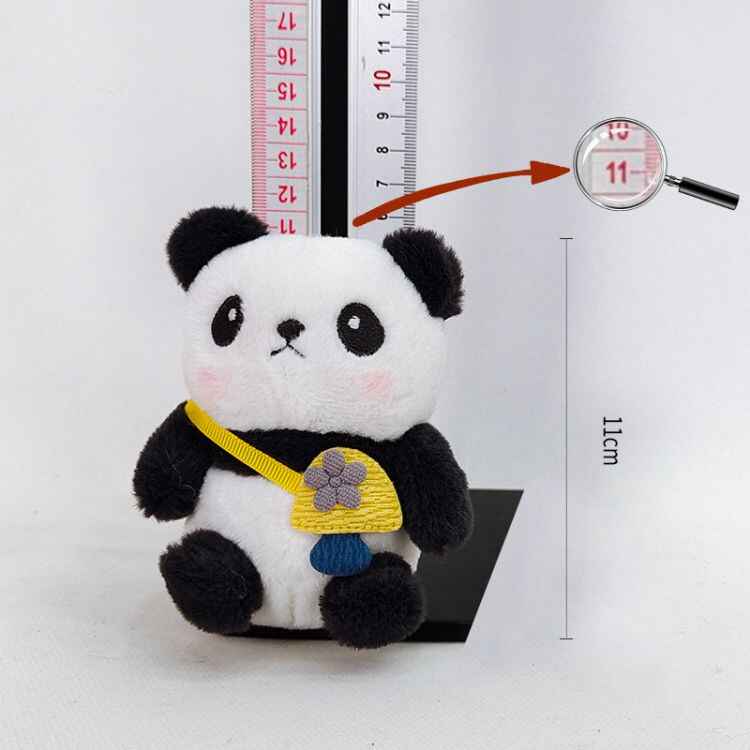 A04135 4寸挂件 10cm 挎包小熊猫 