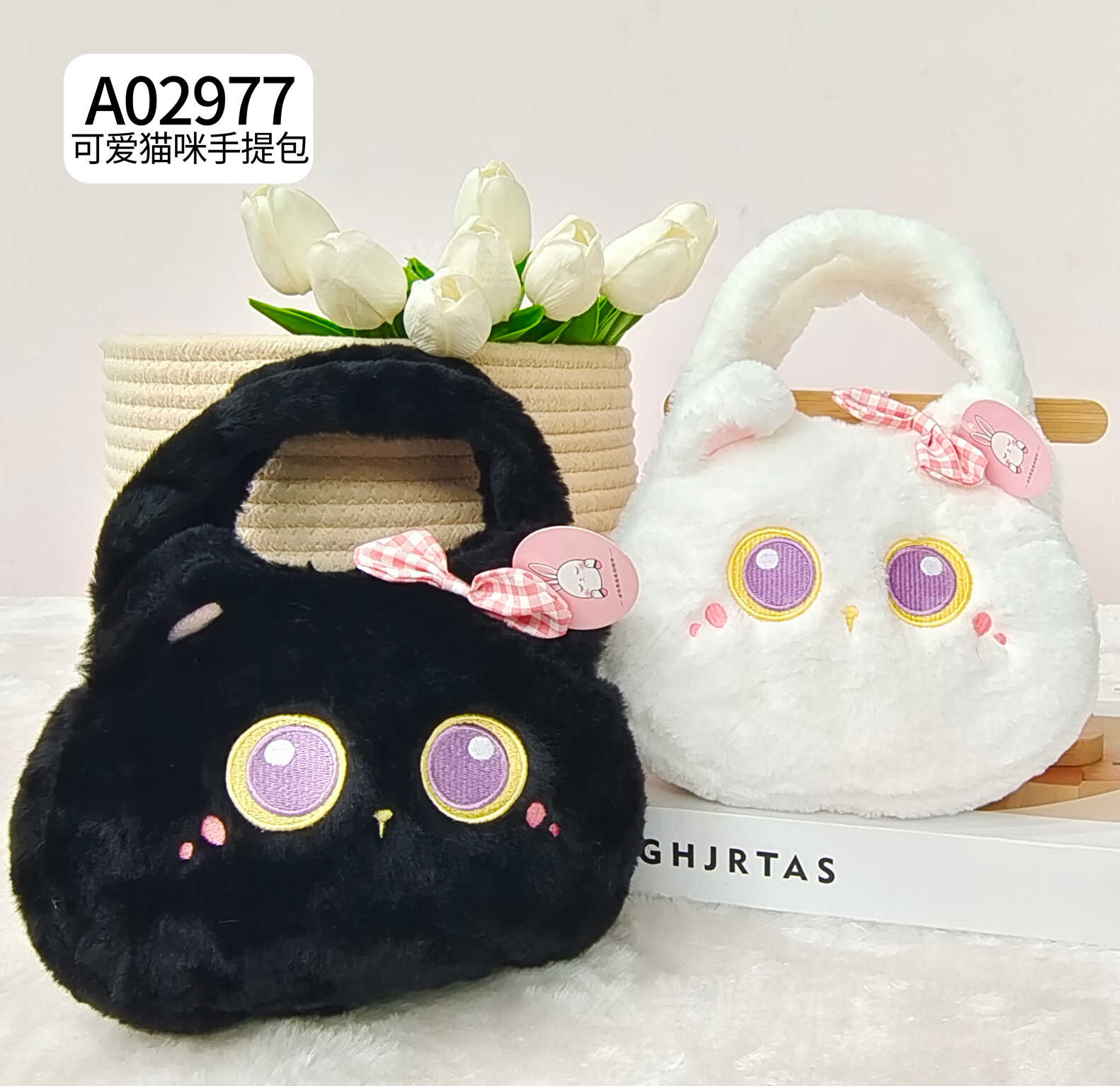 A02977 包包 20cmx15cm 可爱猫咪手提包 